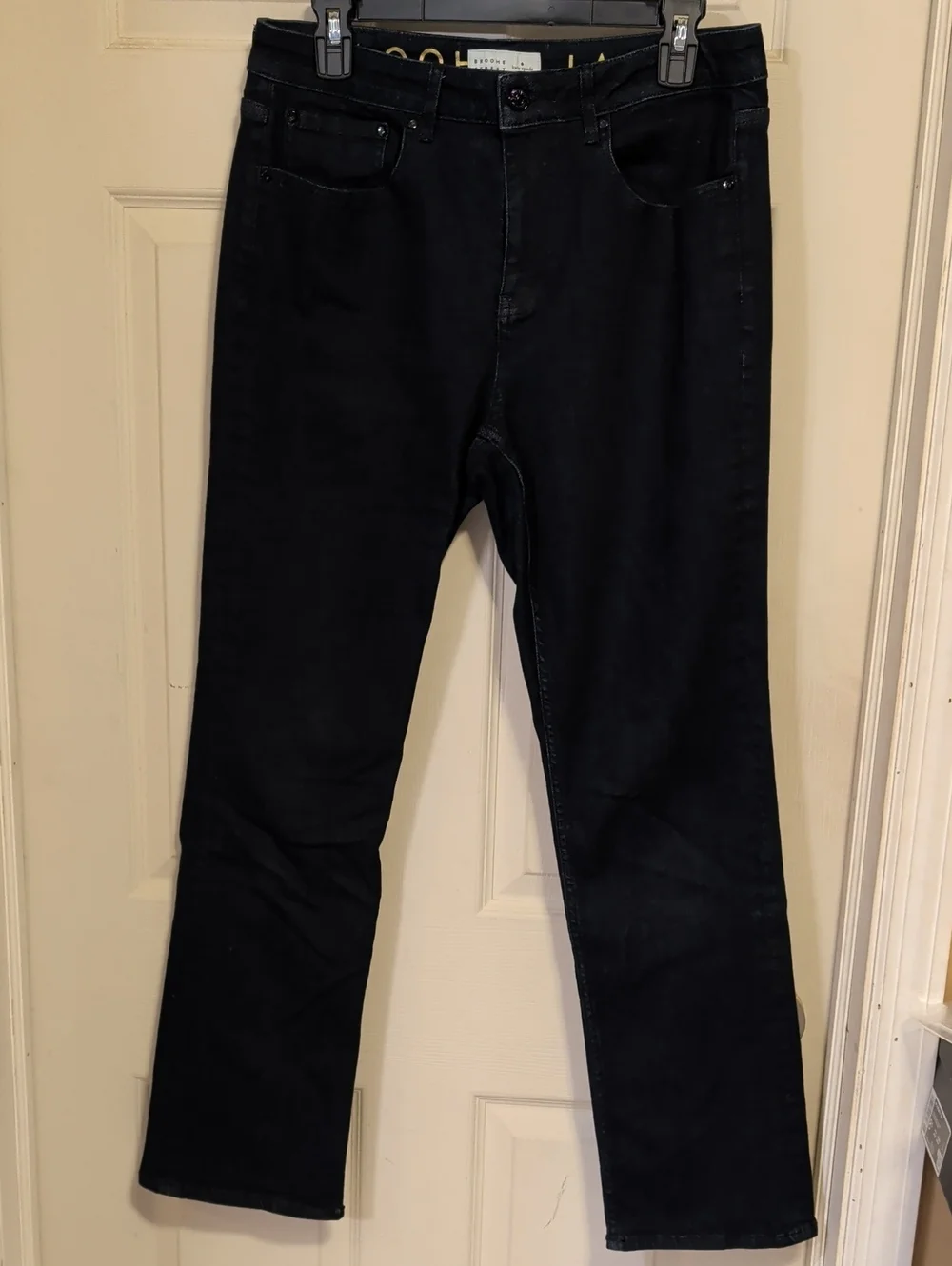 Kate Spade Broome Street Classic Dark Blue Denim Jeans Size 30